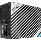 ASUS ROG Thor Platinum 1000W Gaming Power Supply-Dual ball bearings boast a remarkable lifespan of 80,000 hours, lasting twice as long as sleeve bearings and exceeding even fluid dynamic bearings. Ensuring long-lasting, reliable cooling with minimal noise for ROG THOR series.