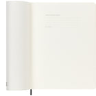 Moleskine 2026 Classic 12-Month Soft Cover Weekly Planner - 7.5" x 9.75" - Black-Ivory-coloured, 70 g/m2, acid-free paper