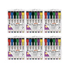 Charles Leonard Magnetic Dry Erase Marker - Fine Point - Assorted Colours-Magnetic Dry Erase Markers