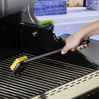 Mr. Bar-B-Q 18" Deluxe Nylon Bristle Grill Brush-Easy grip handle