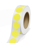 JAM Paper Standard Label Rolls - Burst - 2.25" Seal - Neon Yellow - 125 Labels/Roll-Colour: Neon Yellow | Make your mail stand out with colourful shipping address labels.