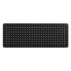Modway Sparta Weave Wall-Mount Vegan Leather Queen Headboard - Walnut Black-Wall-Mount Design