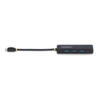 StarTech 4-Port USB-C Hub-BUS-POWERED: Versatile USB-C hub is bus-powered, drawing power directly from a computer's USB-C port and eliminating the need to carry an external power adapter, Overcurrent Protection (OCP) protects connected peripherals from overdrawing power
