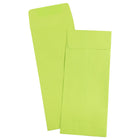 JAM Paper #11 Policy Envelopes, 4.5 x 10.38, Brite Hue Lime Green, 1000 Pack (3156392B)-Closure: Gum