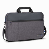 Nextech 17.3" Business Briefcase - Grey-17.3" Laptop Compartment 