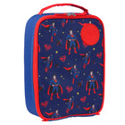 b.box Insulated Flexi Lunchbag - Superman-Inner mesh pocket fits jumbo gel cooler (sold separately)