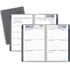 AT-A-GLANCE - Agenda hebdomadaire/mensuel traditionnel 2026 - 8 po H x 5 po l - gris - bilingue-Pages speciales : tableau de conversion metrique, reference de calendrier de 3 ans, contacts, jours feries et notes