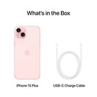 Apple iPhone 15 Plus 6.7" Super Retina XDR - 128 GB - Pink - Bell and Virgin Plus-1 Year Limited Manufacturer Warranty