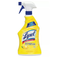 Lysol All Purpose Cleaner with Complete Clean Trigger Spray - Lemon - 650mL-Can be used on surfaces throughout the house — from the kitchen to the bathroom to household areas