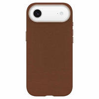 OtterBox Symmetry Cactus Leather Compatible with MagSafe Case with Camera Control for iPhone 17 Air - Dessert Saddle Brown-Precision designed opening for easy interaction with Camera Control