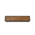Manhattan Comfort Marcus 70.86" Mid-Century Modern TV Stand - Grey and Nature-Frame Made of High Quality MDF with Painted Finish. Legs Made of Solid Pine Wood for Fashion and Durability