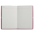 Gry Mattr Vegan Leather Soft Cover Notebook - Red-Ideal for note-taking, journaling, or daily reflection