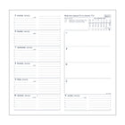 Quo Vadis - 2026 IB Traveler Agenda Semainier - 3.5 po x 6.75 po - couleurs variées - Anglais-Reliure cousue