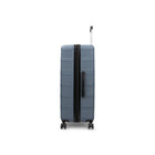 Bugatti Bondstreet Airborne Collection Hardside 2-Pieces Luggage Set - Storm Blue-Side feet to ensure stability and shock-resistance (Large check-in only)