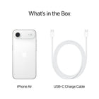 Apple iPhone Air - 1 TB - Cloud White - Unlocked-Built For Apple Intelligence - Personal, private, powerful. Write, express yourself, and get things done effortlessly