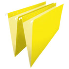 Staples Yellow Hanging File Folders - Legal Size - 25 Pack-Accommodates legal-sized documents