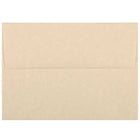 JAM Paper A6 Parchment Invitation Envelopes - 4.75" x 6.5" - Brown Recycled - 50 Pack -Colour: Brown, Envelopes feature a marbled parchment finish for an elegant touch