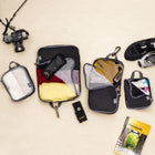 Travelon Soft Packing Organizers - Charcoal - Set of 4-Lightweight, water-resistant ripstop