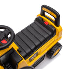 Freddo CAT Excavator Foot to Floor Kids Ride- On - Yellow-Adjustable Bucket: Kids can dig and scoop with the adjustable front bucket