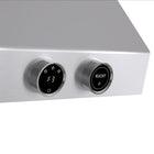 KUCHT KRH480-SS 48" 1200 CFM Under‑Cabinet Range Hood with Digital Controls - Stainless Steel-This high-quality 1.0 mm thickness 430-grade stainless steel pro-style range hood will enhance the look of your gourmet kitchen