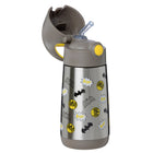 b.box Insulated Drink Bottle - 350 ml - Batman-Keeps liquids cold for up to 8 hours or warm for up to 6 hours