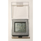 Elegance Dual Time Alarm Clock - Grey-Alarm clock