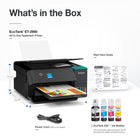 Epson EcoTank ET-2980 Wireless All-in-One Colour Supertank Printer - Black-ZERO CARTRIDGE WASTE — Join the club with the millions of EcoTank owners who’ve already helped to reduce millions of pounds of plastic from going into landfills 