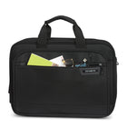 Samsonite Classic NXT 3 Gusset Brief with RFID - 15.6" - Black-RFID-blocking pocket helps safeguard your travel essentials from identity theft