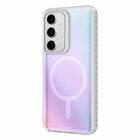 Nimbus9 Stratus 2 Compatible with MagSafe Case for Samsung Galaxy S25+ - Clear Frost-Slim profile