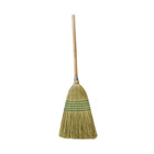 Globe Housekeeper Heavy-Duty Corn Broom - 5 String-Commercial grade lacquered handle