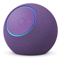 Amazon Echo Dot Max with Alexa+ - Amethyst-Music to your ears: With nearly 3x the bass versus Echo Dot (2022 release), it fits beautifully in any space, delivering your personal sound stage with deep bass and enhanced clarity. Listen to streaming services, such as Amazon Music, Apple Music, Spotify, and SiriusXM. Encore!