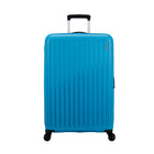 American Tourister 27" Rejoy Check-in Luggage - Large - 360-Degree Spinner - Azure Blue-Dual Spinner wheels make it easy to navigate narrow airplane aisles as well as over a variety of surfaces