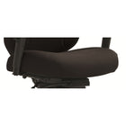 Staples ObusForme Professional High Back Multi-Tilter Office Chair - Generous Seat - Fusion Carbon Fabric - Black-Ratchet back height adjustment to raise or lower to position lumbar support in your lumbar area, reducing the likelihood of back pain