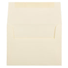 JAM Paper A2 Strathmore Invitation Envelopes - 4.375" x 5.75" - Ivory Wove - 50 Pack (900919415I)-Size: A2 (4.38 x 5.75 inches)