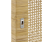 Modway Sandy Wall Mounted Wood and Rattan Full Size Headboard - Natural Rattan-8