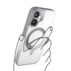 TUFF8 iPhone 16 Glide360 Rugged MagSafe Case-Camera Protection: Raised edges to protect the camera.