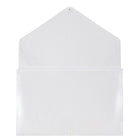JAM Paper - Portefeuille en plastique avec fermeture à pression - grand - 11 x 17 x 3/4 - Transparent-Taille : Grand (11 po x 17 po x 0,75 po)