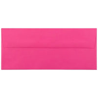 JAM Paper #10 Business Envelopes, 4 1/8 x 9.5, Brite Hue Ultra Fuchsia Pink, 100 Pack (15847g)-Ultra fuchsia hot pink