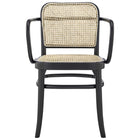 Modway Winona Wood Dining Chair - Black - 2 Pack-9