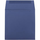JAM Paper Square Invitation Envelopes - 6 x 6 - Presidential Blue - 25 Pack-Perfect for invitations, thank you's, birthday wishes and greeting cards