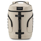Tucci Italy DashPack Laptop Backpack - Medium - Beige-Fits Up to 15.6" Laptops – Padded laptop sleeves provide secure protection