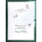 Rosedale Gold Birthday Greeting Cards/Envelopes - 5-1/2" x 8" - Religious: Birthday Blessings - 6 Pack-Printed on premium uncoated paper