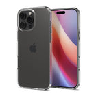 Spigen Crystal Flex for iPhone 16 Pro Max - Crystal Clear-Showcase the new iPhone with long-lasting clarity and style