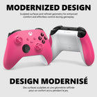 Microsoft Xbox Wireless Controller for Xbox Series X|S, Xbox One, Windows Devices - Deep Pink-New hybrid D-pad for accurate yet familiar input 