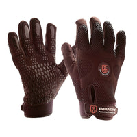 Impacto BG408 Anti-vibration Mechanic Glove, Large-Anti-impact and anti-vibration glove with air padding