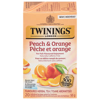 Twinings Peach and Orange Tea - 20 Pack-Herbal specialty tea