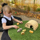 Yellow Door Little Lands Pets 8-Piece Set-Max length 2".