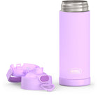 Thermos FUNtainer Bottle - 470ml - Neon Lavender-Carry handle with soft touch grip folds down when not in use