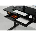 ShoppingAll - Bureau debout électrique réglable en hauteur avec tiroir en verre - Noir-Assemblage Facile: Monter un bureau assis-debout n’a jamais été aussi simple grâce à son plateau monobloc. Suivez les instructions détaillées pour une installation rapide et profitez de votre bureau en un rien de temps.