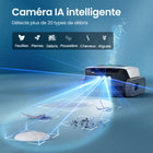 Aiper - Nettoyeur de piscine robotisé sans fil Scuba N3 avec caméra IA, navigation intelligente, recharge sans fil et stationnement en surface-Le nettoyage AI Patrol détecte plus de 20 types de débris et adapte les trajectoires pour un nettoyage plus rapide